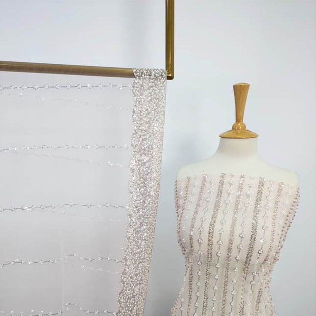 Fancy Net Cut Dana Work 2PC Unstitched