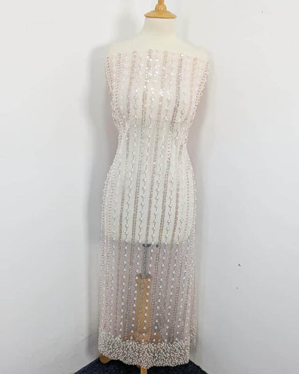 Fancy Net Cut Dana Work 2PC Unstitched