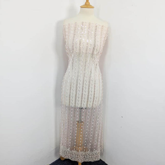 Fancy Net Cut Dana Work 2PC Unstitched