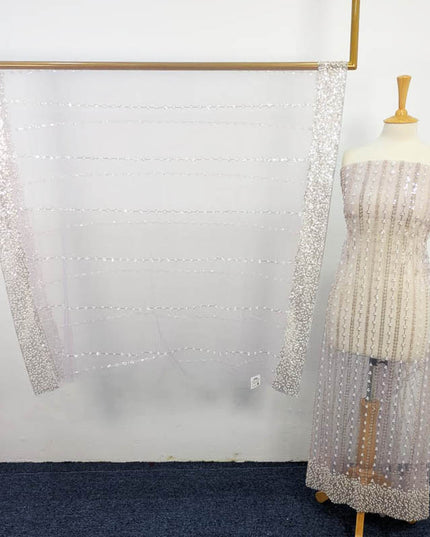 Fancy Net Cut Dana Work 2PC Unstitched