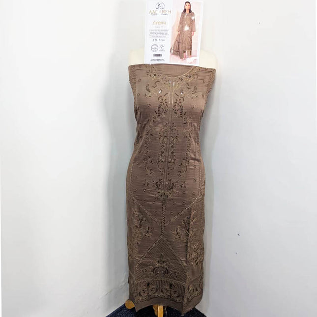 Exclusive Embroidered Bana Dora Viscose 3PC Unstitched - AADarsh Vol-740