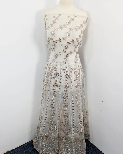 Bareeze Net Gotta Work With Maksi Dupatta 2PC