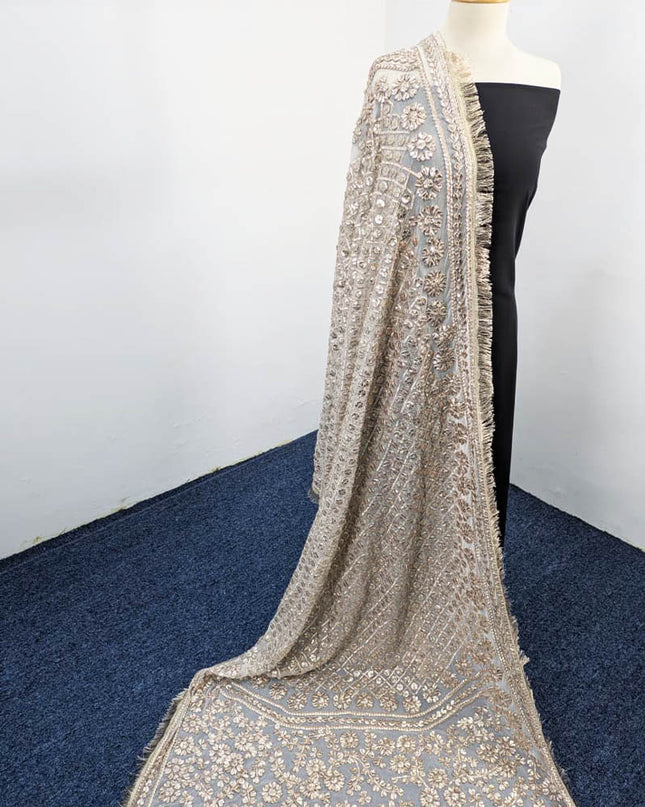 Handmade Gotta Work Chiffon Dupatta