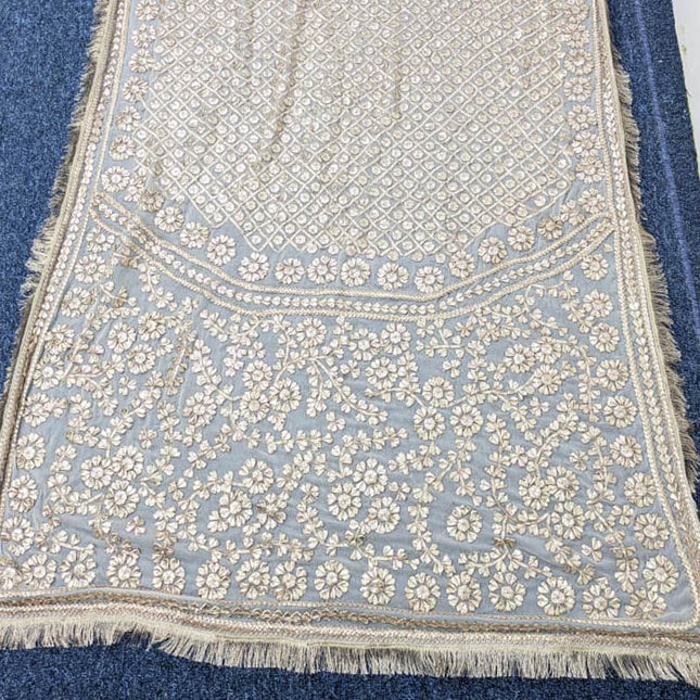 Handmade Gotta Work Chiffon Dupatta