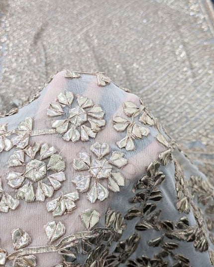 Handmade Gotta Work Chiffon Dupatta