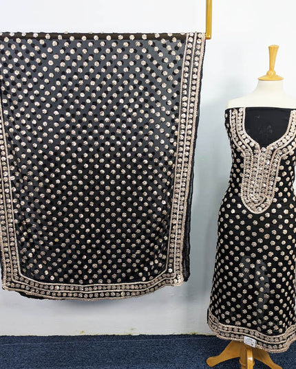Chiffon Dress 2PC – Akhrot Gotta Work | Apka Libas