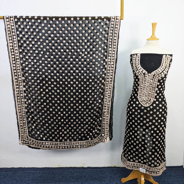 Chiffon Dress 2PC – Akhrot Gotta Work | Apka Libas