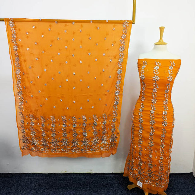 Handmade Gotta Work Chiffon 2PC Unstitched