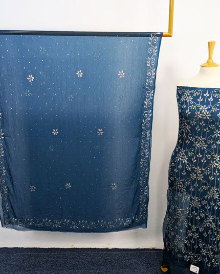 Fancy Chiffon With Mukesh Work 2PC Unstitched