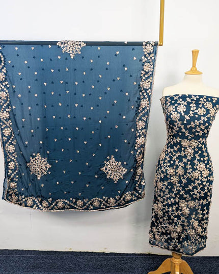 Handmade Gotta Work Chiffon 2PC Unstitched