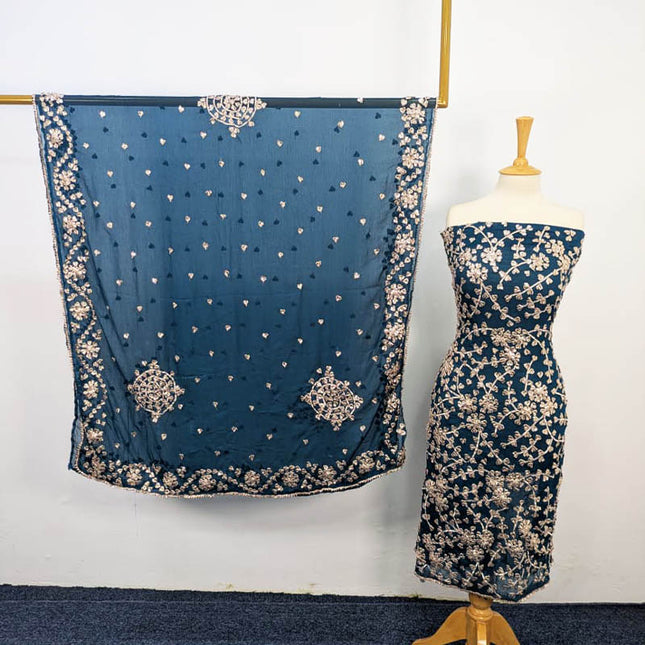 Handmade Gotta Work Chiffon 2PC Unstitched