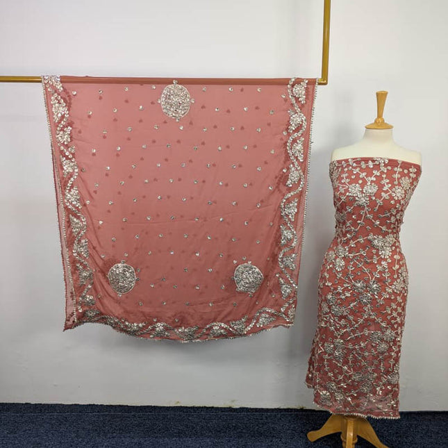 Handmade Gotta Work Chiffon 2PC Unstitched