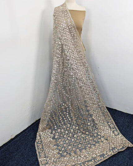 Fancy Handmade Full Jaal Gotta Work Organza Dupatta (Ready To Wear)