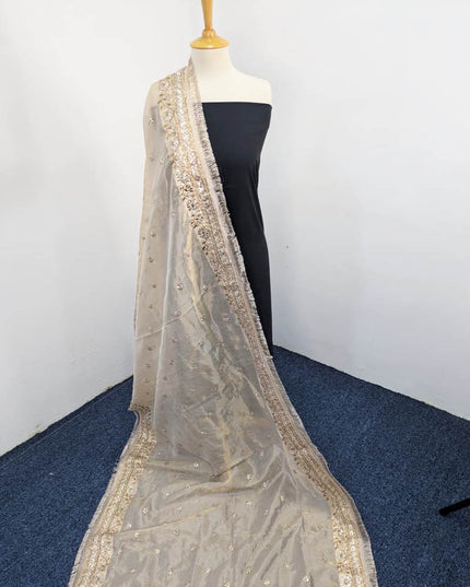 Fancy Masoori With Heavy Gotta + Mirror Work Dupatta