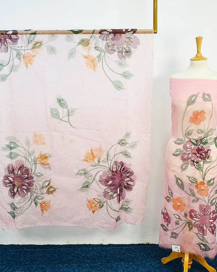Organza 2PC Dress – Oil Paint & Gotta Work | Apka Libas
