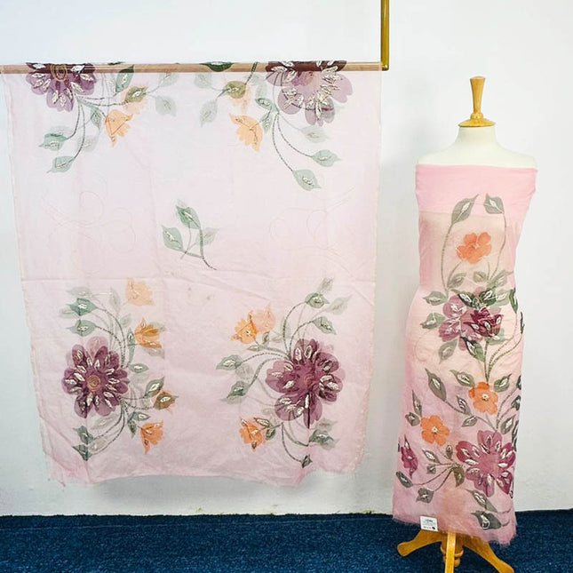 Organza 2PC Dress – Oil Paint & Gotta Work | Apka Libas