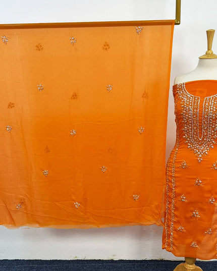 Chiffon with Gotta Work Shirt Dupatta 2PC Unstitched