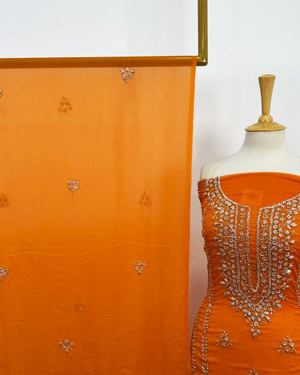 Chiffon with Gotta Work Shirt Dupatta 2PC Unstitched