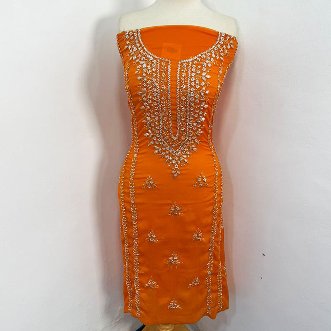 Chiffon with Gotta Work Shirt Dupatta 2PC Unstitched