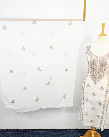 Handmade Chiffon With Gotta Work 2PC Unstitched