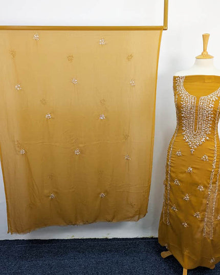 Handmade Chiffon With Gotta Work 2PC Unstitched