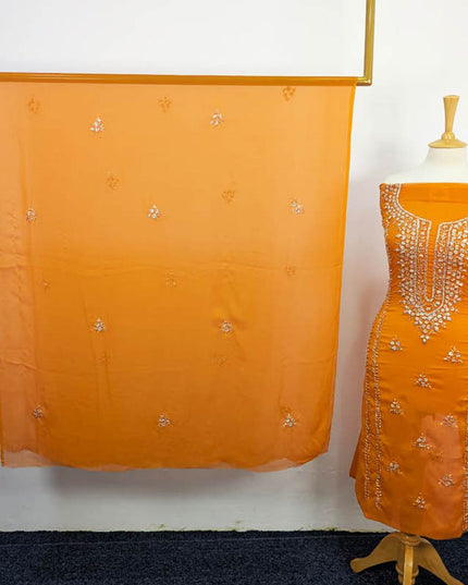 Handmade Chiffon With Gotta Work 2PC Unstitched