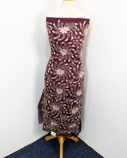 Handmade Full Jaal Gotta Work Chiffon 2PC Unstitched