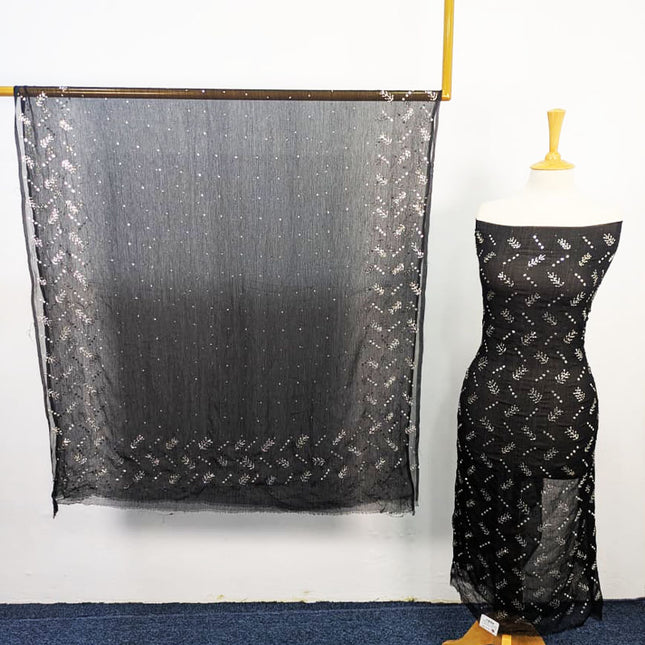 Chiffon With Mukesh Work 2PC Unstitched