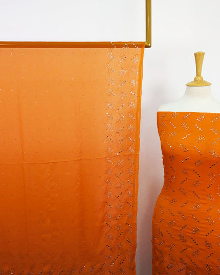 Chiffon With Mukesh Work 2PC Unstitched