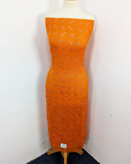 Chiffon With Mukesh Work 2PC Unstitched