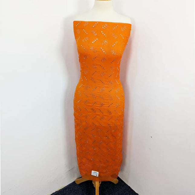 Chiffon With Mukesh Work 2PC Unstitched