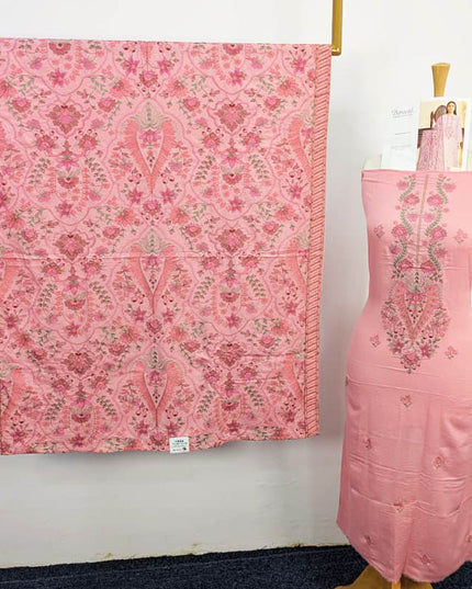 Embroidered Karandi 3PC Unstitched - Bareeze