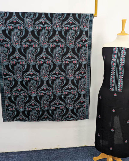 Embroidered Karandi 3PC Unstitched - Bareeze