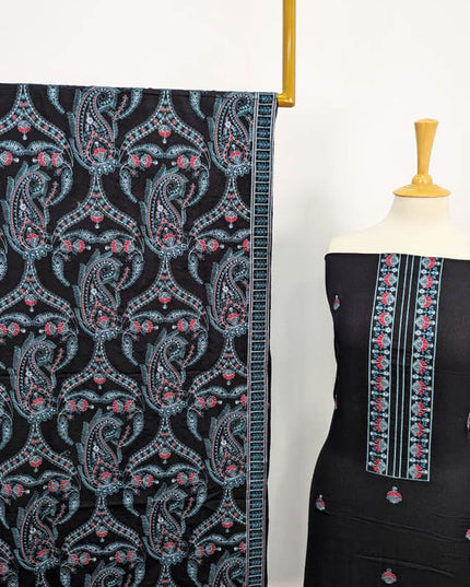 Embroidered Karandi 3PC Unstitched - Bareeze
