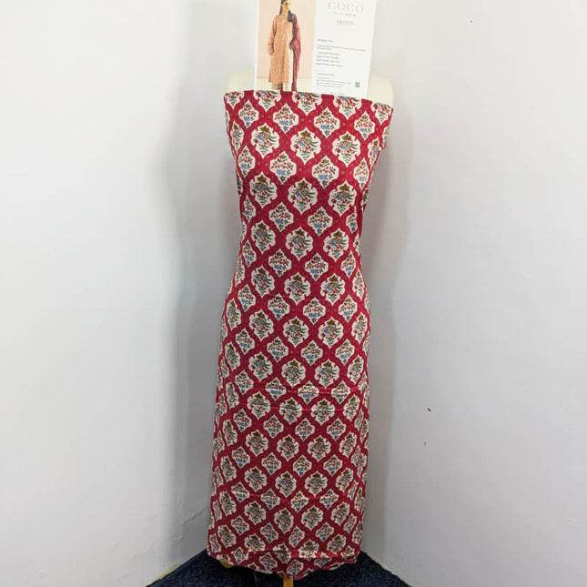 Fancy Digital Printed Lawn With Farshi Shalwar 3Pc