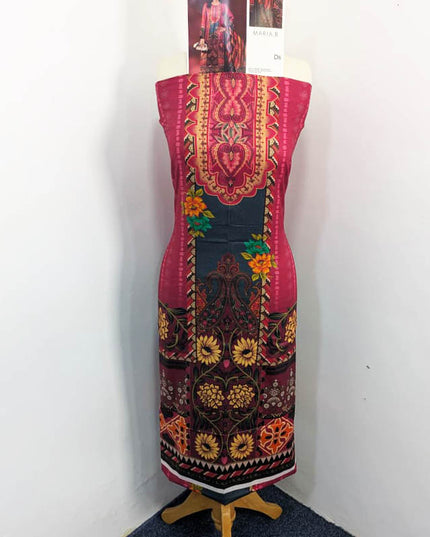 Digital Printed  Viscose 3PC Unstitched - Maria .B Brand
