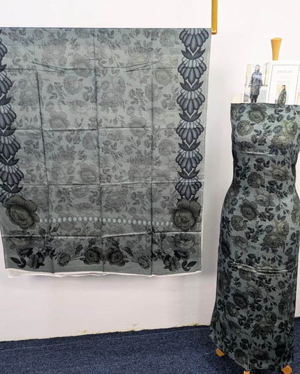 Digital Printed  Viscose 3PC Unstitched - Maria .B Brand