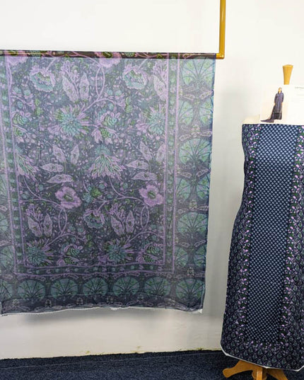 Printed Khaddar  3Pc Unstitched - Sapphire Brand