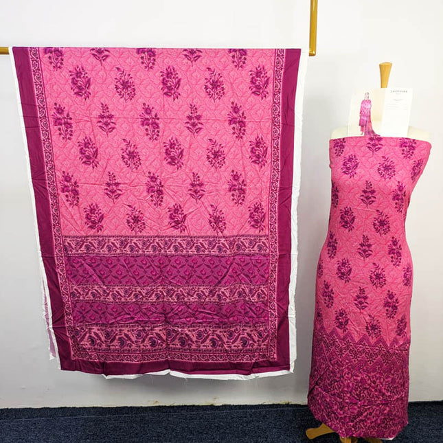 Printed Khaddar  3Pc Unstitched - Sapphire Brand