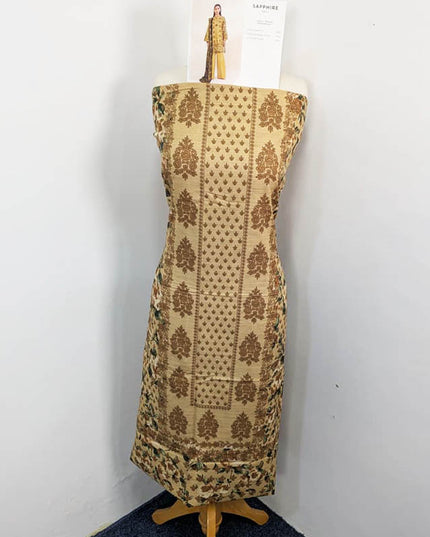 Printed Khaddar  3Pc Unstitched - Sapphire Brand