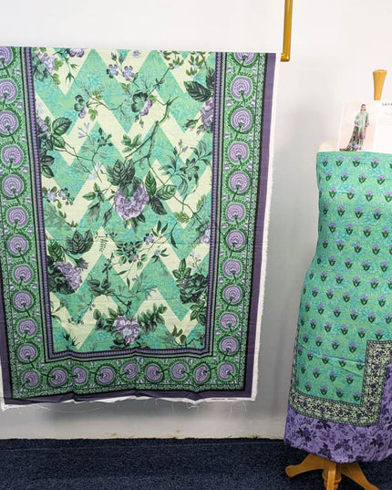 Printed Khaddar  3Pc Unstitched - Sapphire Brand
