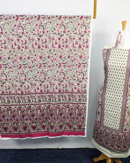 Printed Khaddar  3Pc Unstitched - Sapphire Brand