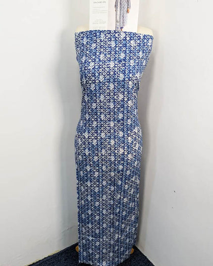 Printed Premium Arabic Linen 3PC Unstitched - Saya Brand