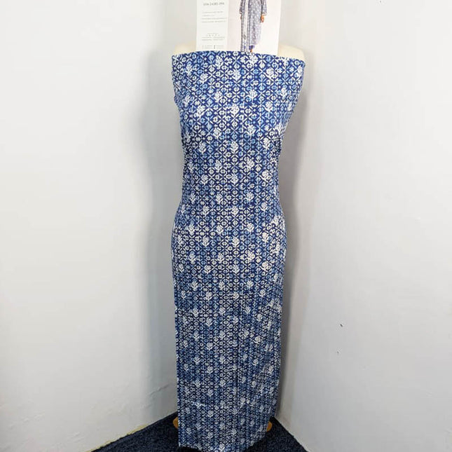 Printed Premium Arabic Linen 3PC Unstitched - Saya Brand