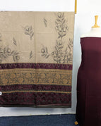 Maroon.