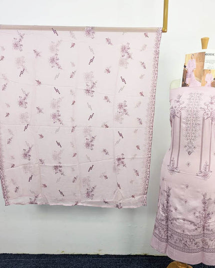 Embroidered Winter Slub Karandi With Pure Bamber Duppatta Modern Vol-115