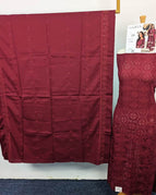 Maroon.