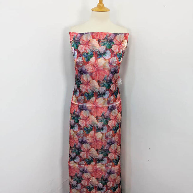 Printed Silk With Kundan 2PC Unstitched