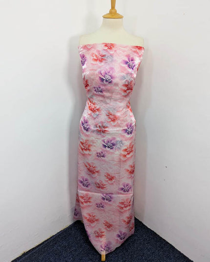 Printed Silk With Kundan 2PC Unstitched