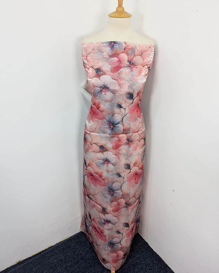 Printed Silk With Kundan 2PC Unstitched